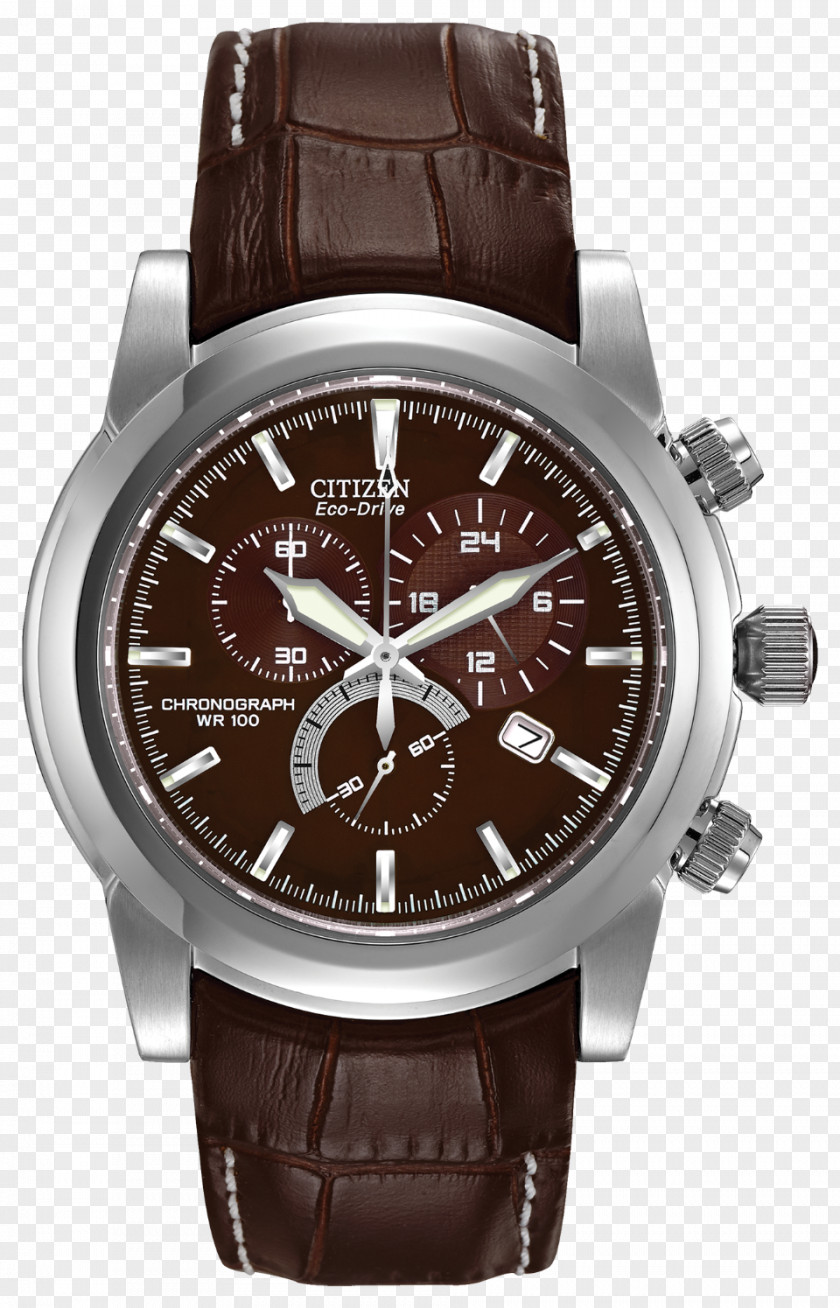 Watch Eco-Drive Chronograph Strap Citizen Holdings PNG