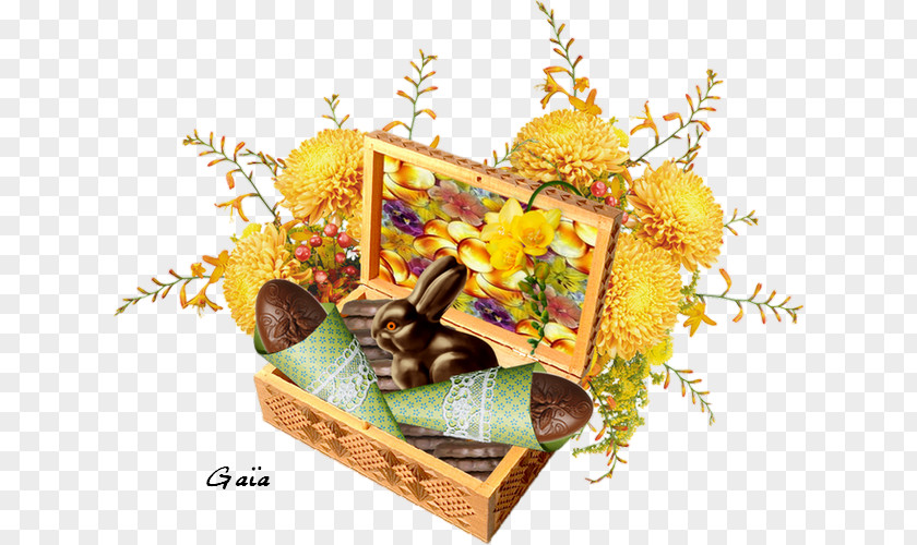 Chocolat Easter Basket PNG