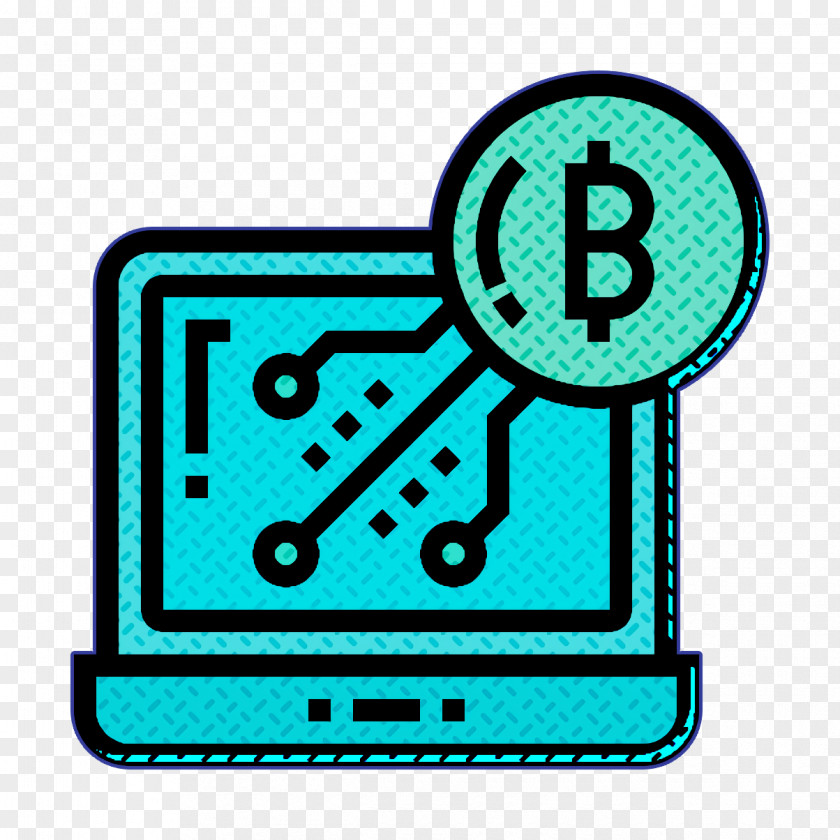 Digital Banking Icon Bitcoin Cryptocurrency PNG