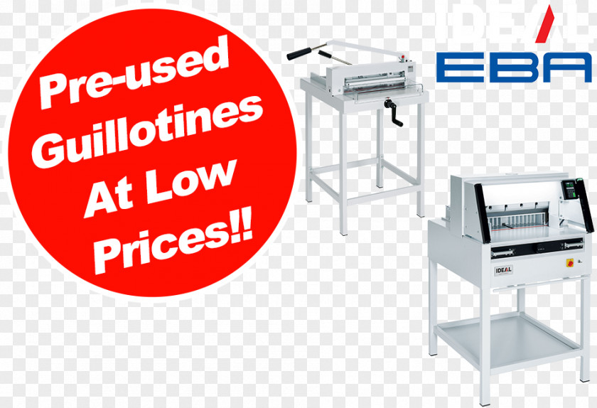 Guillotine Printing Paper Cutter Machine Printer PNG