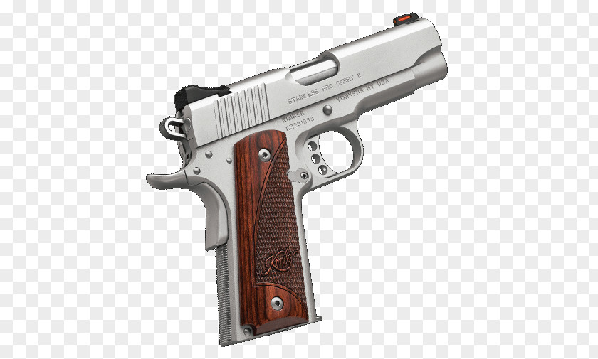 Handgun Kimber Manufacturing .45 ACP Custom Firearm PNG