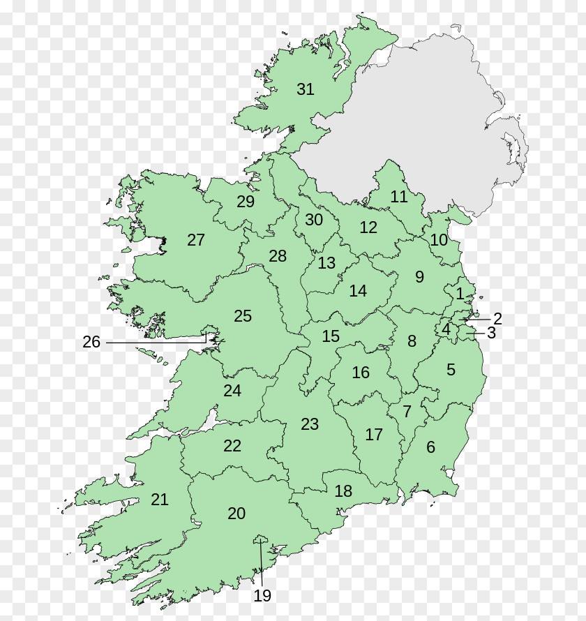 Ireland County Tyrone Counties Of Local Government (Ireland) Act 1898 PNG