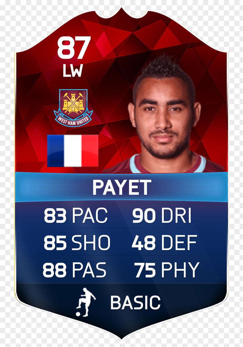 PAYET FIFA 16 UEFA Team Of The Year Goalkeeper Defender T-shirt PNG