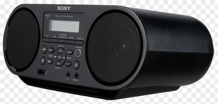 Sony CMT-SBT100 Boombox Compact Disc Cadea De Música Cassette PNG