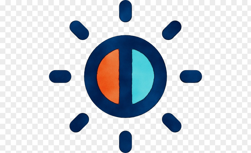 Symbol Logo Blue Circle Line Font Electric PNG