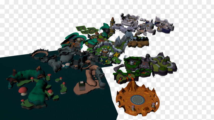 Three-dimensional Map Of The World Spyro: Year Dragon Spyro 2: Ripto's Rage! Season Flame MediEvil PlayStation PNG