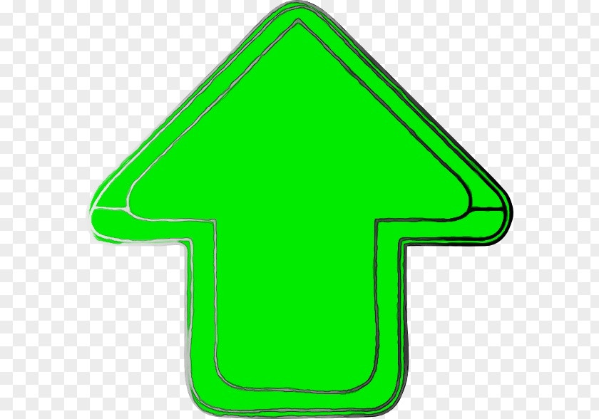 Triangle Signage Green Sign Clip Art Line Symbol PNG
