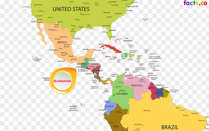 United States South America World North Map PNG