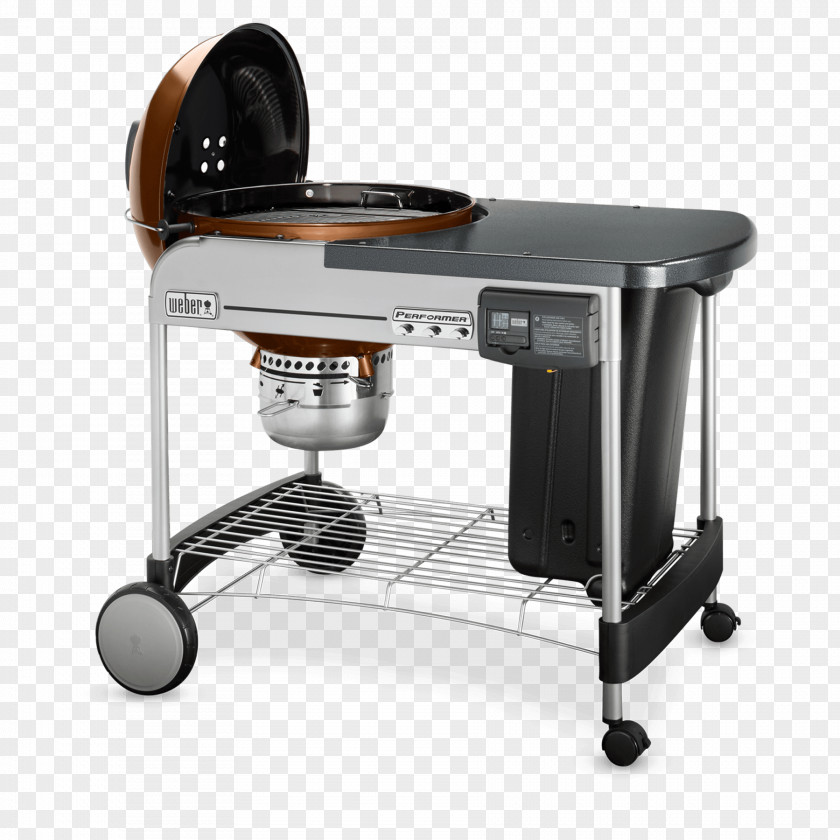 Barbecue Weber-Stephen Products Weber Performer Deluxe 22 Grilling Charcoal PNG