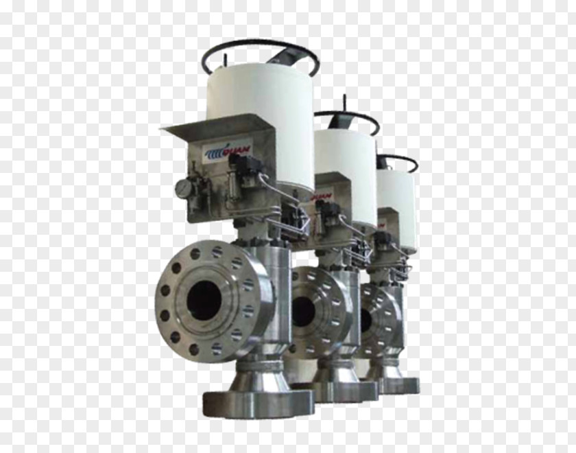 Choke Valve Hydraulics Control System Machine PNG