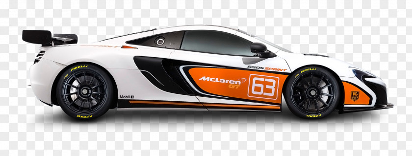McLaren 650S Sprint White Car 2015 12C F1 GTR Automotive PNG