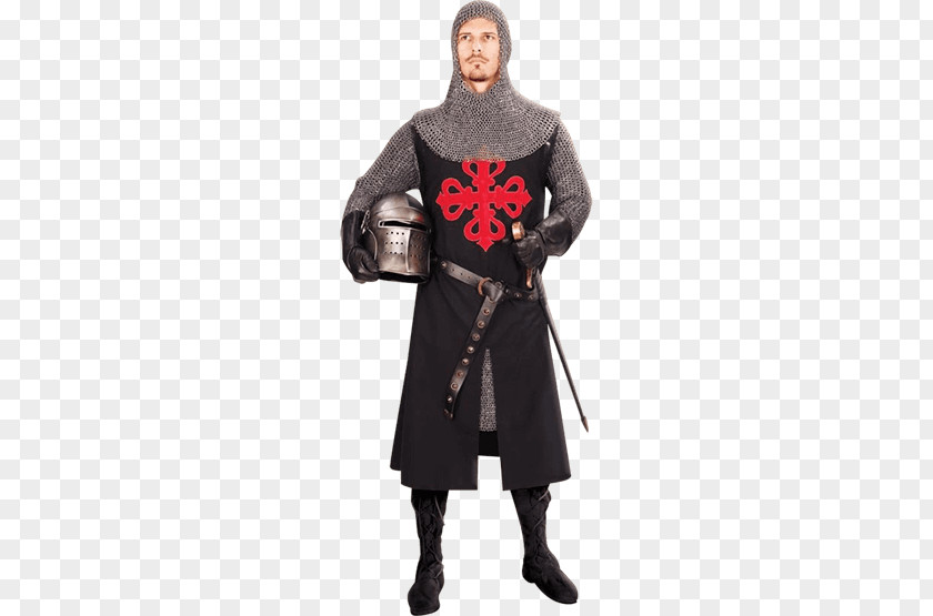 Roman Soldier Crusades Middle Ages Tunic Knight Surcoat PNG