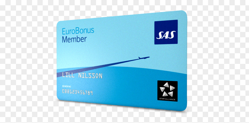 Bonus Card EuroBonus Scandinavian Airlines Scandic Hotels Sixt PNG
