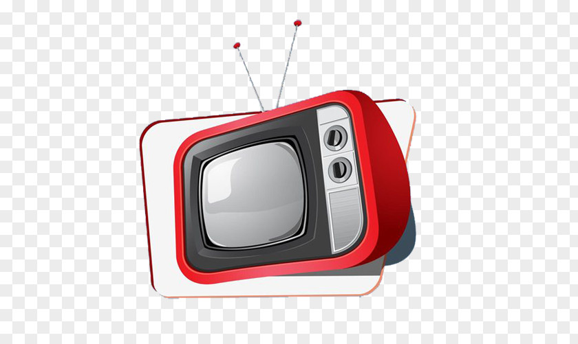 Cartoon Electric Radio Retro Television Network Free-to-air Icon PNG