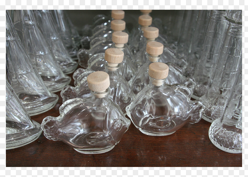 Glass Bottle Stemware PNG