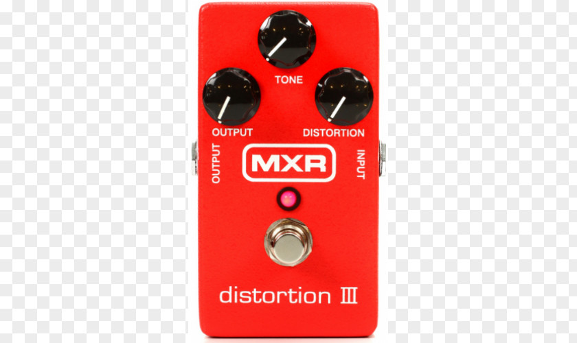 Guitar MXR Distortion + Effects Processors & Pedals PNG