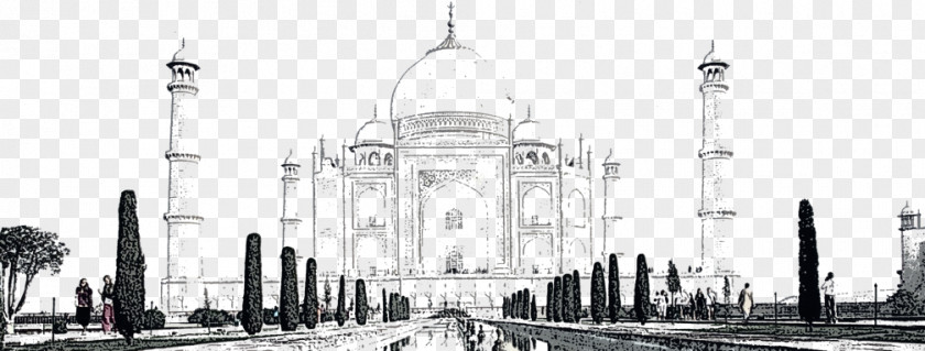 India Taj Mahal Byzantine Empire Place Of Worship Facade Architecture PNG