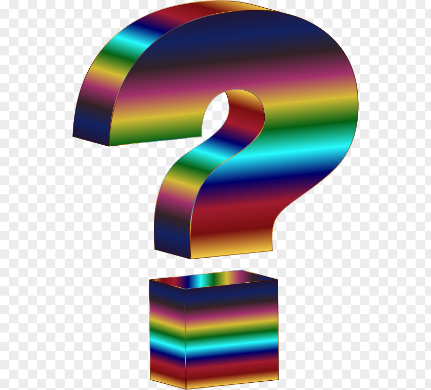 QUESTION MARK Question Mark 3D Computer Graphics Clip Art PNG