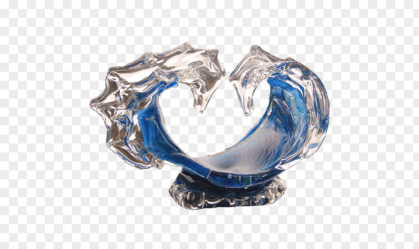 Water Wave Body Jewellery Silver Clothing Accessories Cobalt Blue PNG