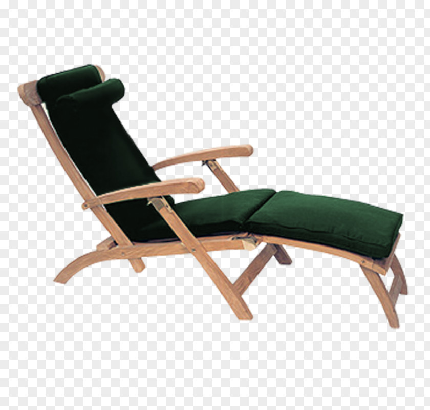Chair Chaise Longue Cushion Garden Furniture Teak PNG