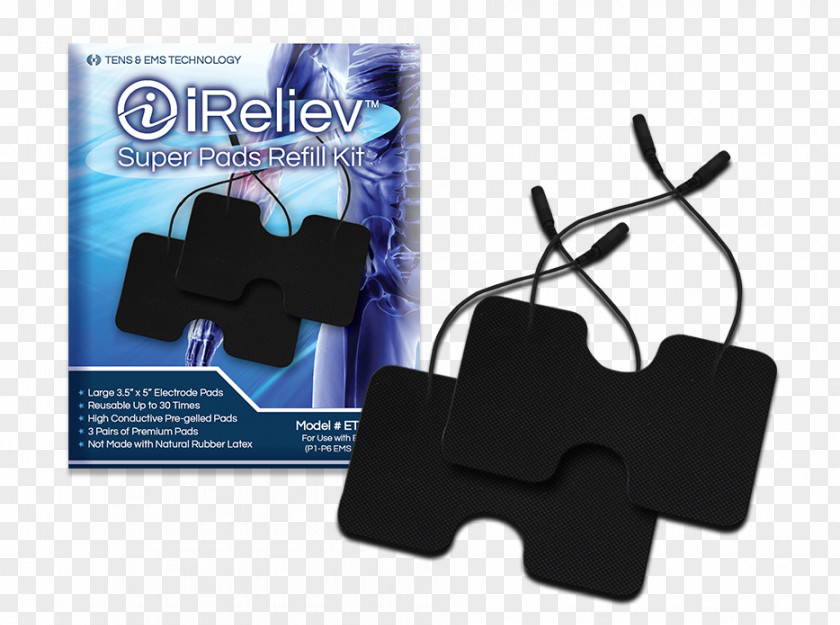 Electrode IReliev Products Brand PNG