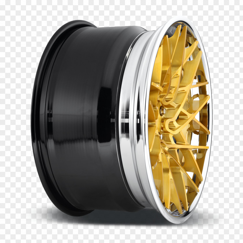 Gold Color Liquid Wheel Candy PNG