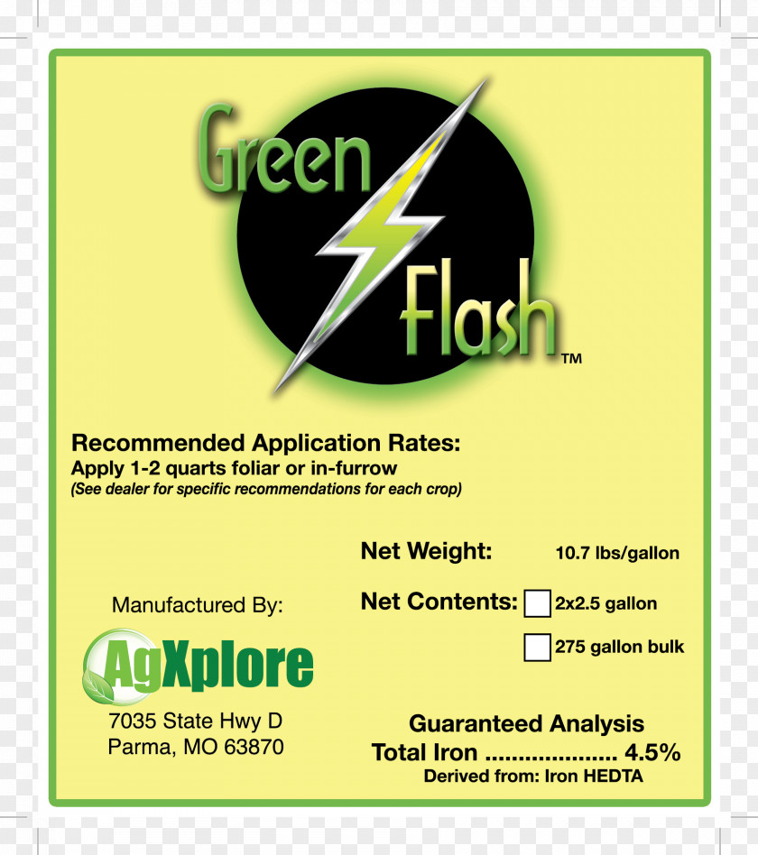 Multi Purpose Flyers AgXplore International Nutrient Label Brand PNG