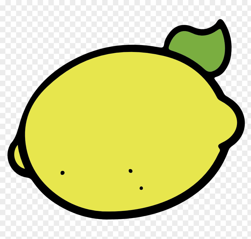 Sour Lemon Clip Art PNG