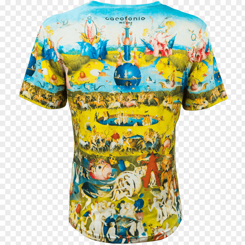 T-shirt The Garden Of Earthly Delights Painting Bosch: Le Jardin Des Délices PNG