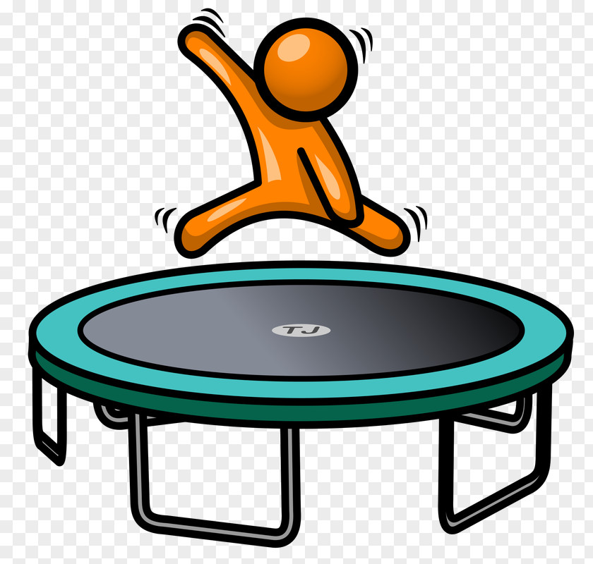 Trampoline Cartoon Clip Art PNG