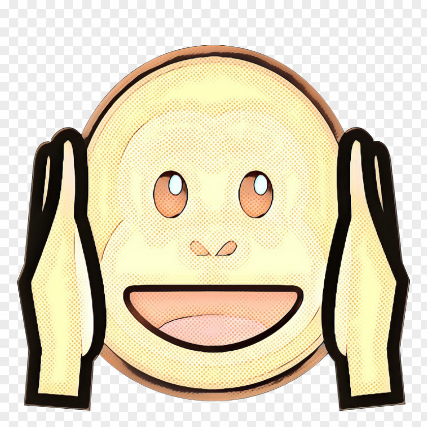 Happy Pleased Face PNG