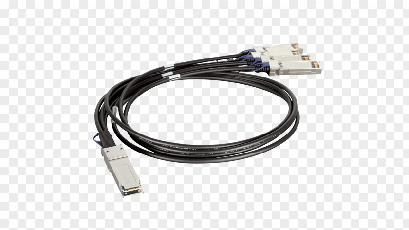 Fanout Cable Serial QSFP Electrical Stackable Switch HDMI PNG
