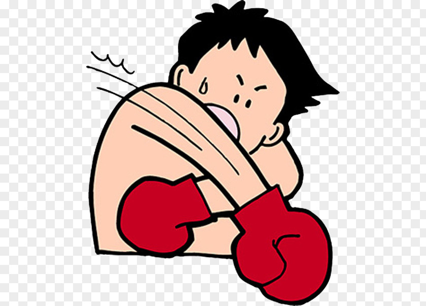 Fight For Honor Boxing Cartoon Sport PNG