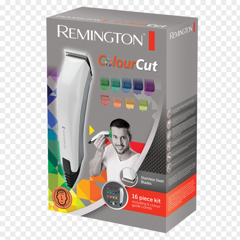 Hair Trimmer Clipper Comb Remington ColourCut HC5035 Products Electric Razors & Trimmers PNG