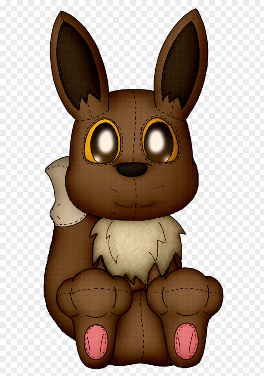 Pikachu Detective Domestic Rabbit Eevee Art PNG