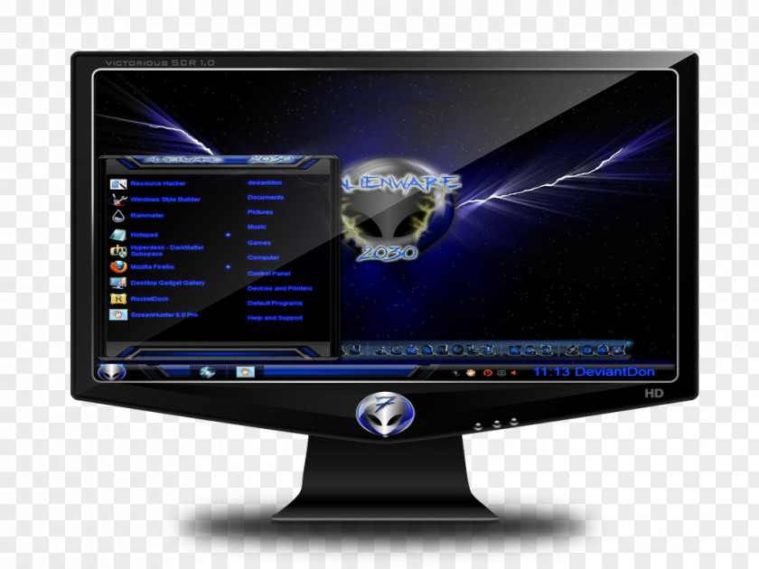 Alienware Computer Monitors Display Device Output Art Liquid-crystal PNG