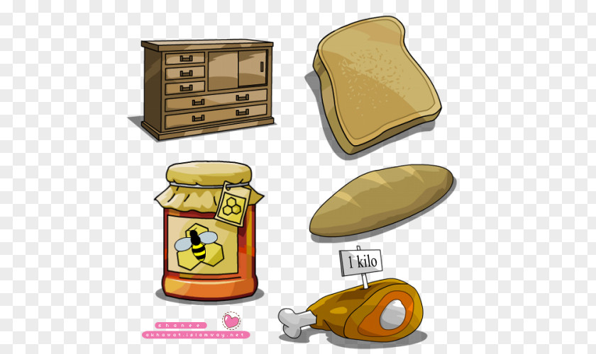 Design Honey Jar PNG