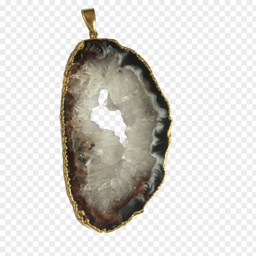 Geode Charms & Pendants Gold Plating Jewellery PNG
