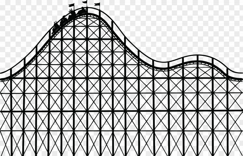 Roller Coasters The Big Apple Coaster & Arcade Wooden Coloring Book Intimidator PNG