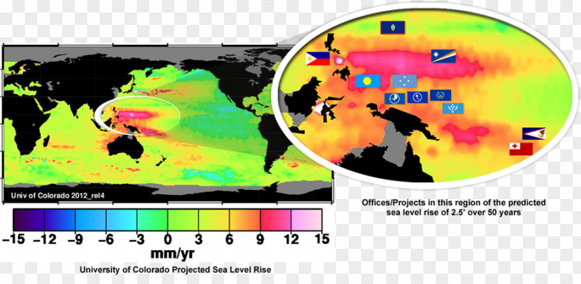 Sea Level Rise Map Tide Gauge PNG