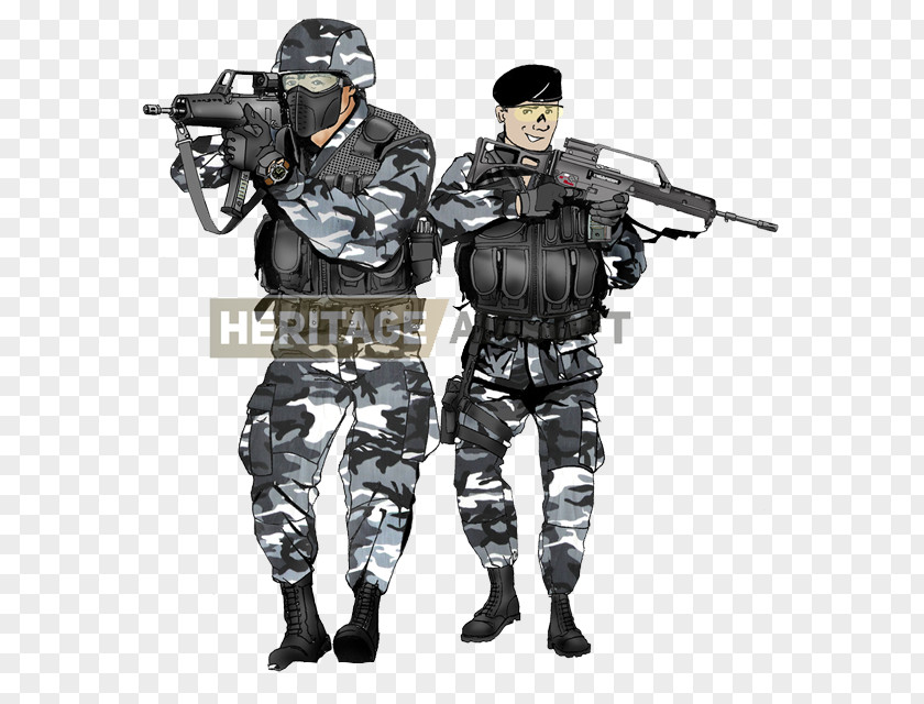 Soldier Heritage-Airsoft Uniform Military Camouflage PNG