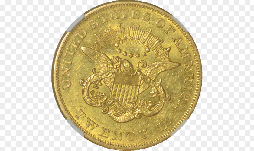 Antique Coins Gold Dollar Double Eagle Coin PNG