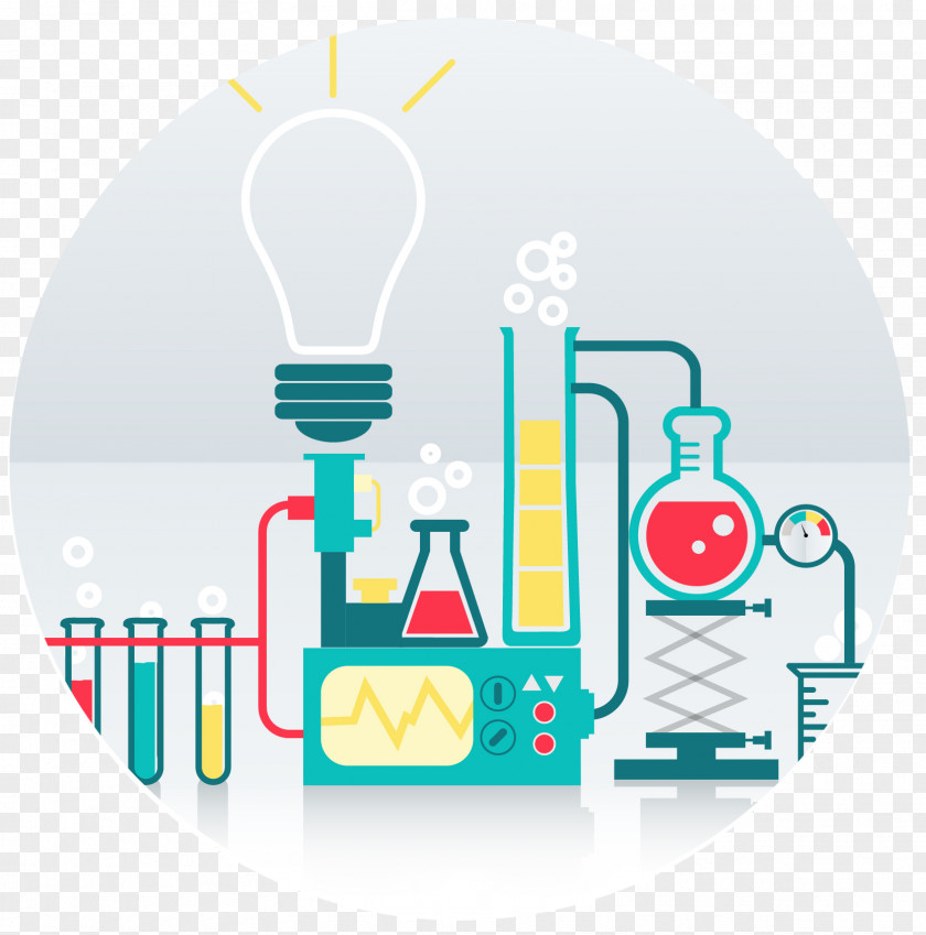 Free Ink Creative Pull Laboratory Chemistry Clip Art PNG