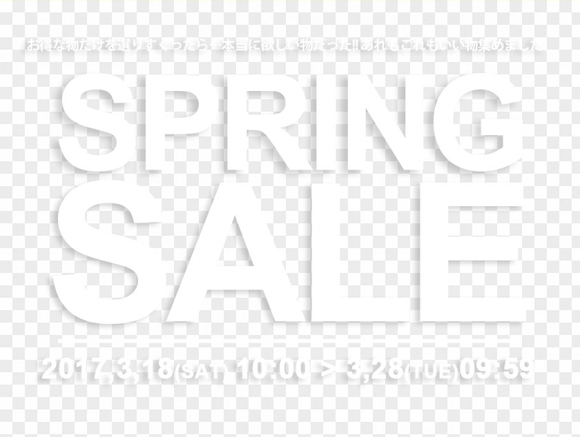 Sale Spring Paper Logo Line Font PNG
