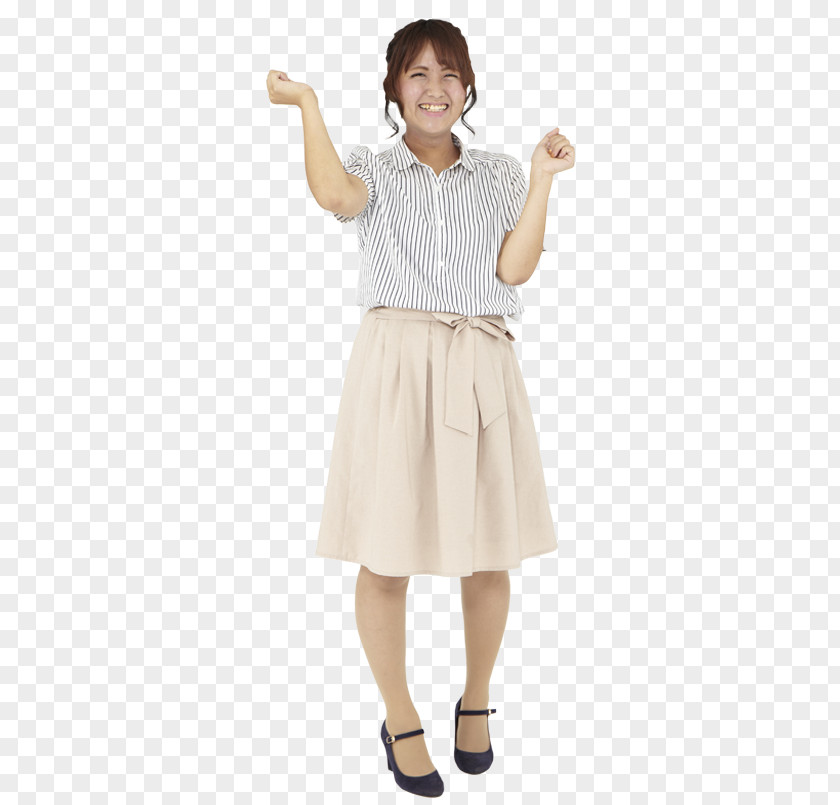Staff Member Waist Dress Sleeve Skirt Shirt PNG