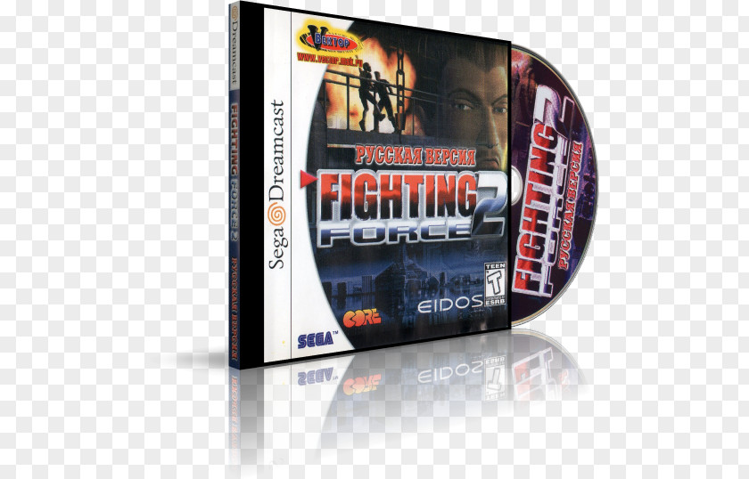 Dvd Fighting Force 2 Eidos Interactive DVD STXE6FIN GR EUR PNG