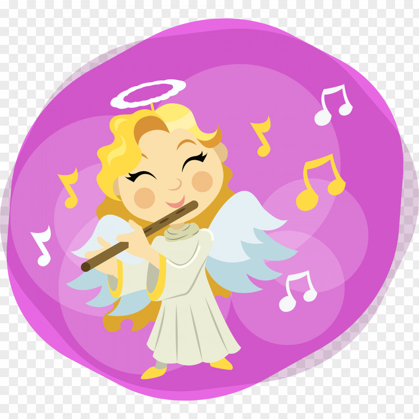 Flute Cartoon Clip Art PNG