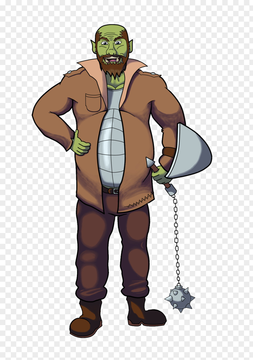 Half Orc Paladin Dungeons & Dragons Goblin Half-orc Cleric PNG