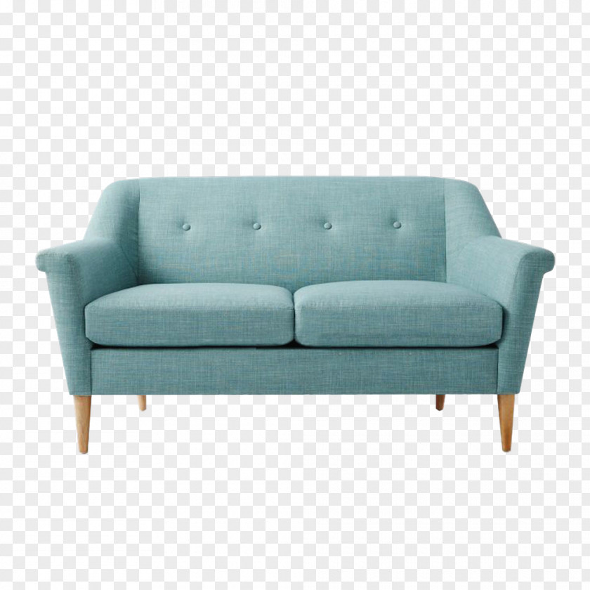 Retro Sofa Scandinavia Couch Furniture Living Room Bed PNG