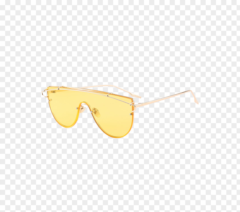 Sunglasses Goggles Cat Eye Glasses Yellow PNG